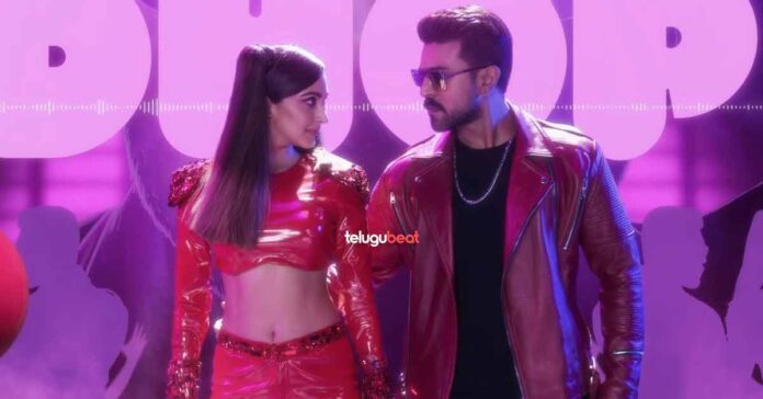 Dhop Song Promo from Ram Charan Game Changer